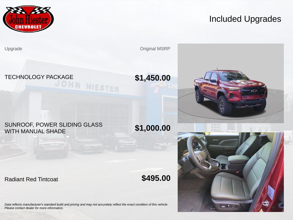 New 2026 Chevrolet Colorado ZR2 w/ Technology Package AWD/4WD image 3