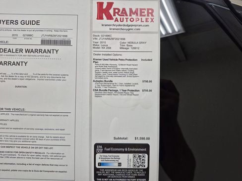 Used 2015 Lexus NX 200t FWD w/ Premium Package image 35