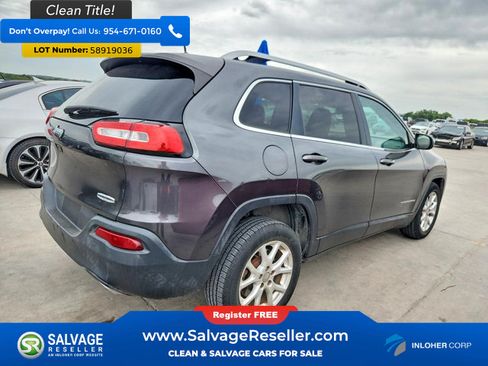 Used 2016 Jeep Cherokee Latitude FWD image 4