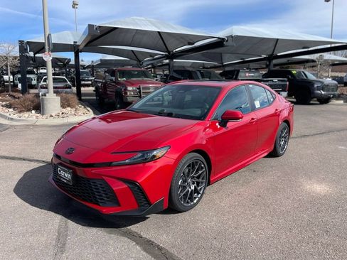 New 2025 Toyota Camry SE w/ Multimedia Upgrade Package FWD image 3