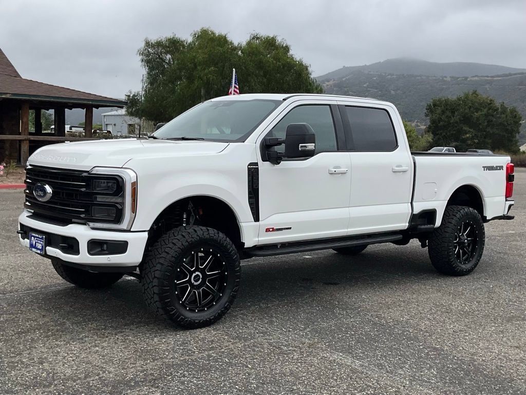 New 2025 Ford F250 Platinum w/ Tremor Off-Road Package AWD/4WD image 2