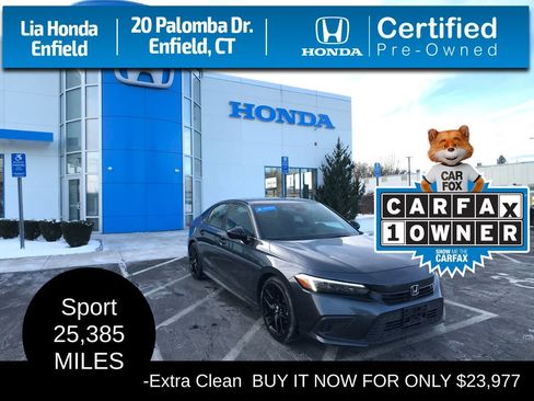Certified 2023 Honda Civic Sport image 1