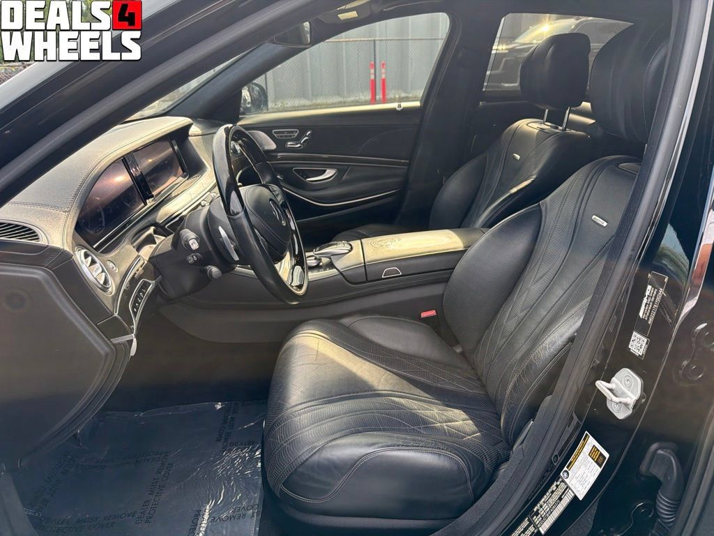 Used 2015 Mercedes-Benz S 63 AMG 4MATIC Sedan w/ Executive Rear Seat Package image 10