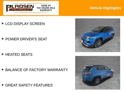 Used 2025 Jeep Compass Limited AWD/4WD image 18