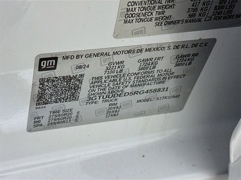 Certified 2024 GMC Sierra 1500 SLT w/ SLT Convenience Package image 30