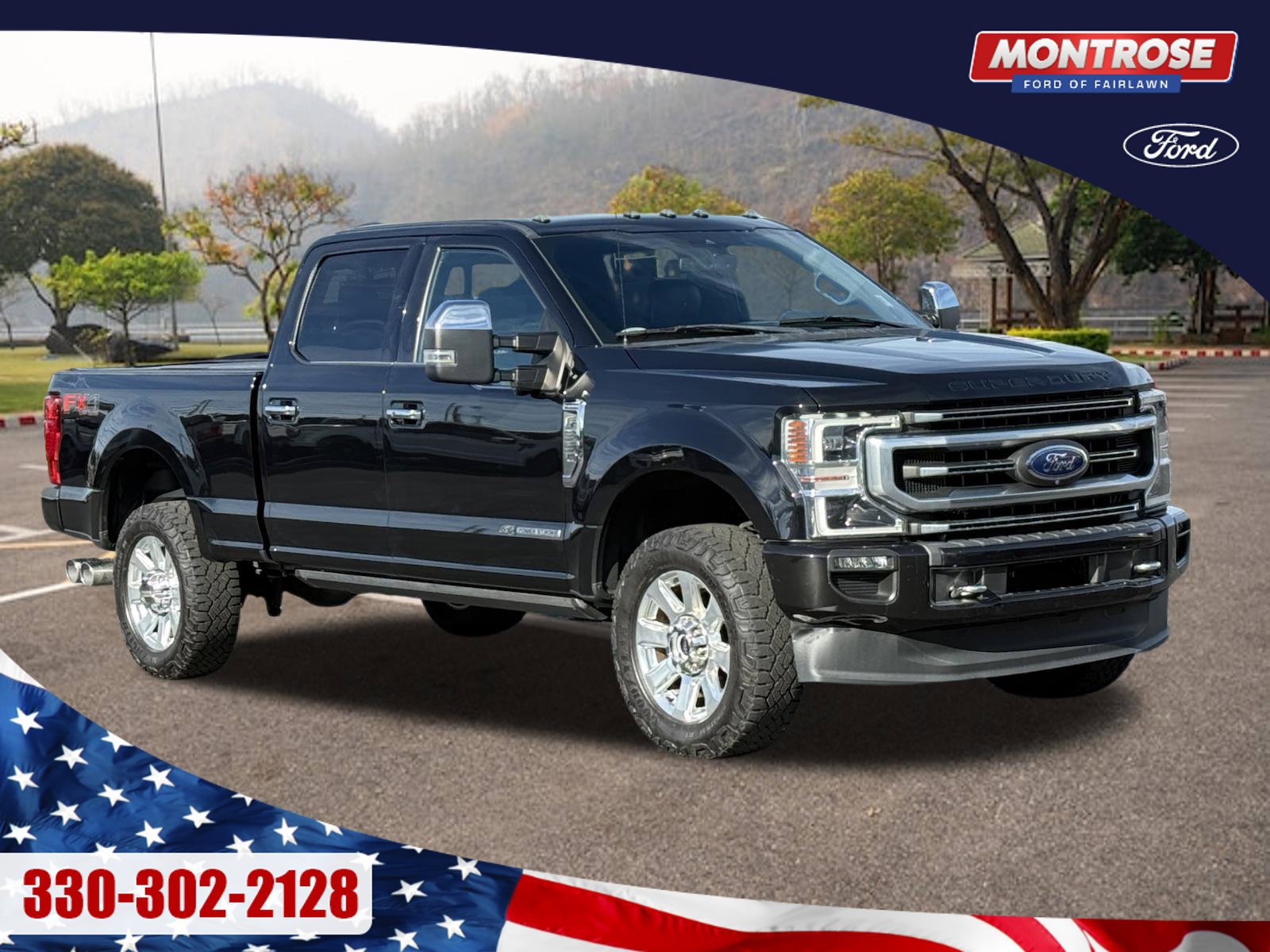 Used 2020 Ford F350 Platinum w/ FX4 Off-Road Package AWD/4WD image 1
