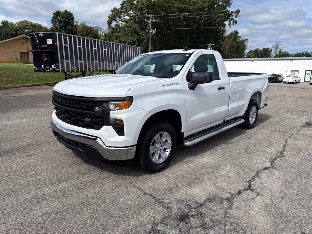 Used 2025 Chevrolet Silverado 1500 W/T RWD image 1