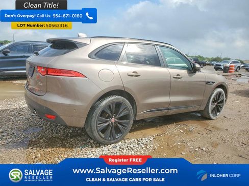 Used 2017 Jaguar F-PACE R-Sport AWD/4WD image 4