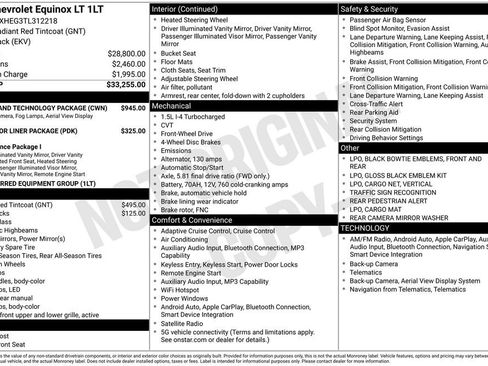 New 2026 Chevrolet Equinox LT w/ Safety and Technology Package image 9