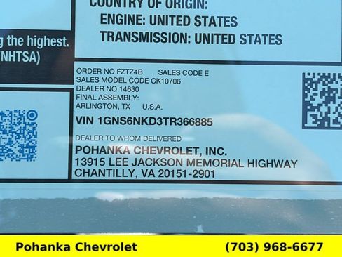 New 2026 Chevrolet Tahoe LT w/ Comfort Package AWD/4WD image 55