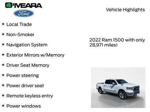 Used 2022 RAM 1500 Limited AWD/4WD image 7