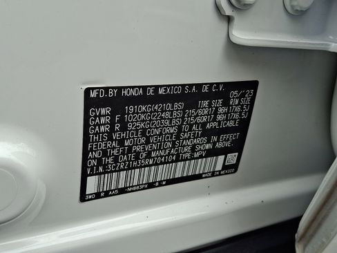 Used 2024 Honda HR-V LX image 19