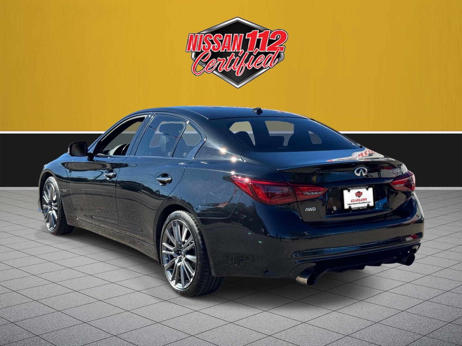 Used 2021 INFINITI Q50 Red Sport 400 AWD/4WD image 5