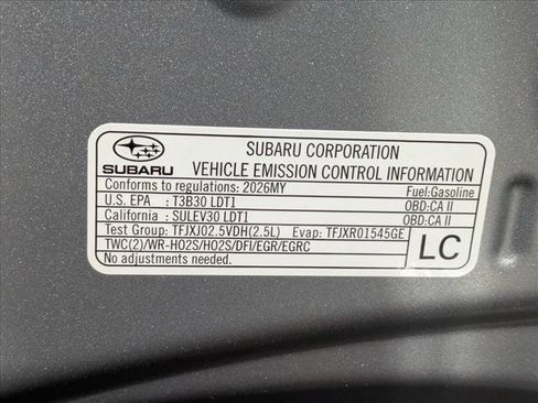 New 2026 Subaru Crosstrek 2.5i Sport w/ Crosstrek Mirror Package AWD/4WD image 17