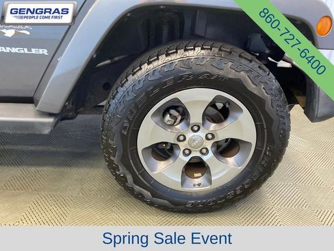 Certified 2016 Jeep Wrangler Sahara w/ Connectivity Group AWD/4WD image 37