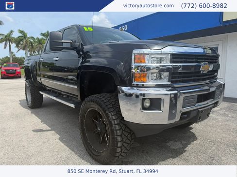 Used 2015 Chevrolet Silverado 2500 LTZ w/ Duramax Plus Package AWD/4WD image 1
