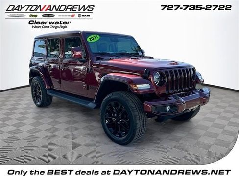 Certified 2021 Jeep Wrangler Unlimited Sahara image 1