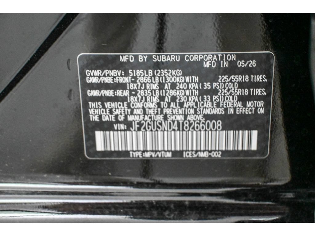 New 2026 Subaru Crosstrek 2.5i Limited w/ Crosstrek Mirror Package AWD/4WD image 33