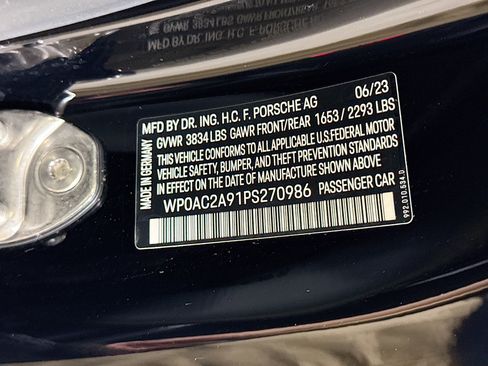 Certified 2023 Porsche 911 GT3 RWD image 41