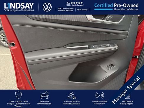 Certified 2024 Volkswagen Atlas Cross Sport SEL image 9