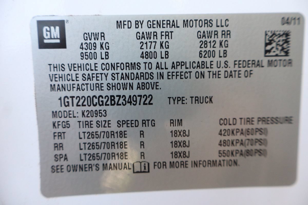 Used 2011 GMC Sierra 2500 SLE w/ Suspension Package, Off-Road AWD/4WD image 42