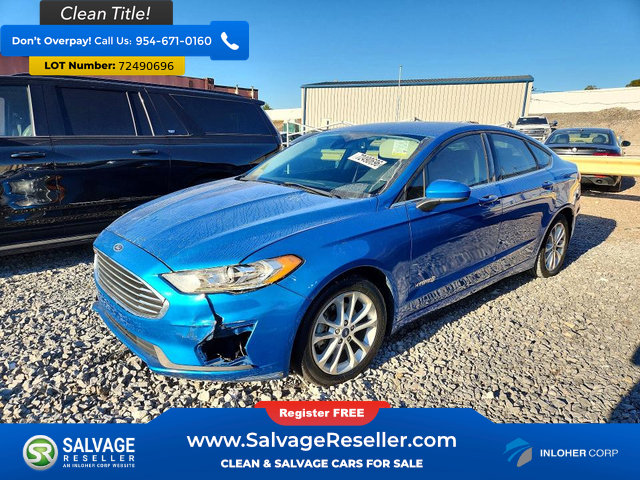 Used 2019 Ford Fusion SE FWD image 1
