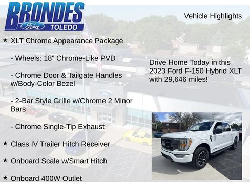 Used 2023 Ford F150 XLT w/ Equipment Group 302A High AWD/4WD image 27