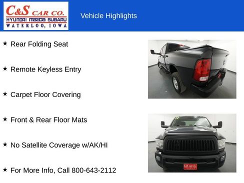Used 2017 RAM 2500 Tradesman w/ Popular Equipment Group AWD/4WD image 13