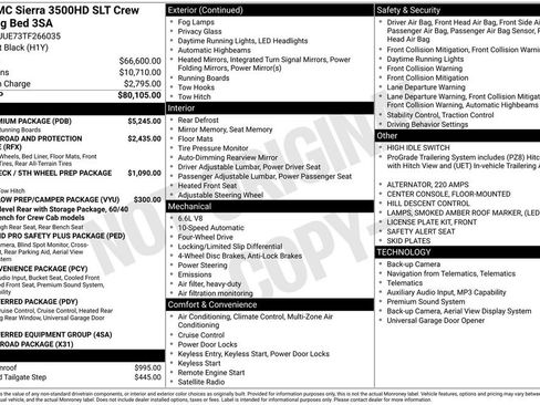 New 2026 GMC Sierra 3500 SLT w/ SLT Premium Package AWD/4WD image 5