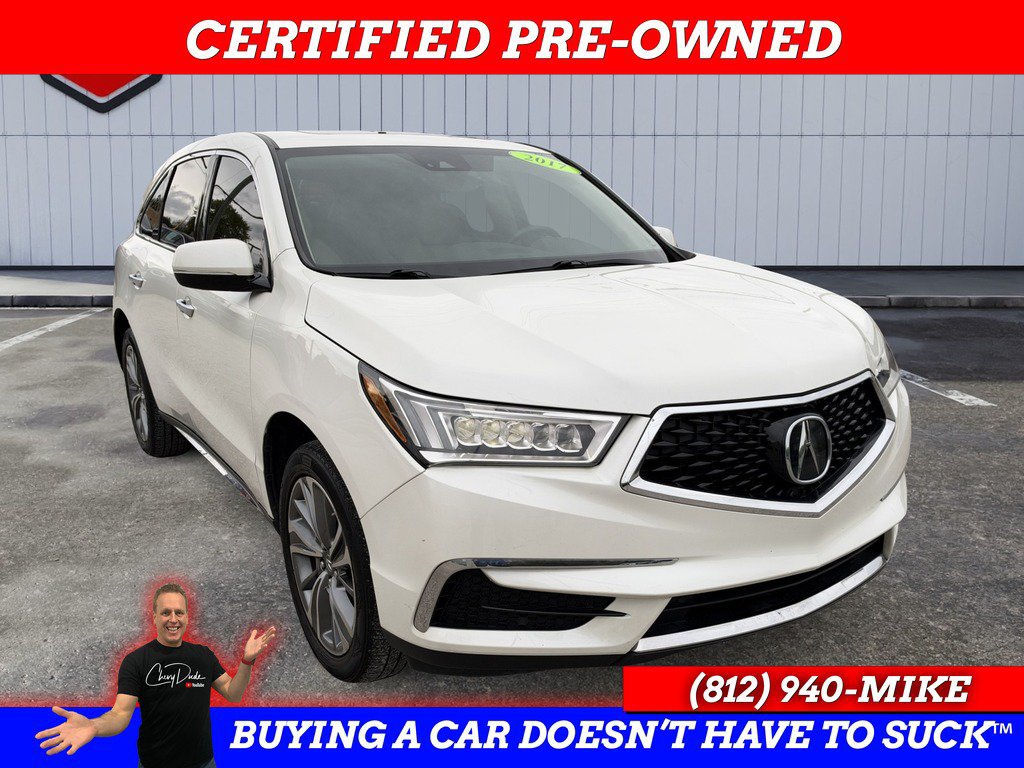 Used 2017 Acura MDX w/ Technology Package AWD/4WD image 10
