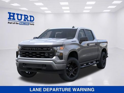 New 2026 Chevrolet Silverado 1500 Custom w/ Turbomax Blackout Package AWD/4WD image 6