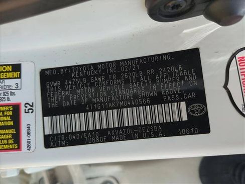 Used 2021 Toyota Camry SE FWD image 15