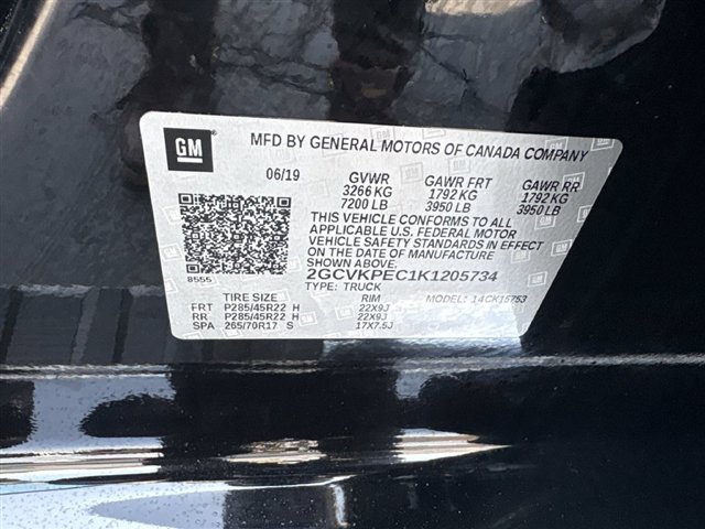 Certified 2019 Chevrolet Silverado 1500 LT w/ LPO, Chrome Package AWD/4WD image 31