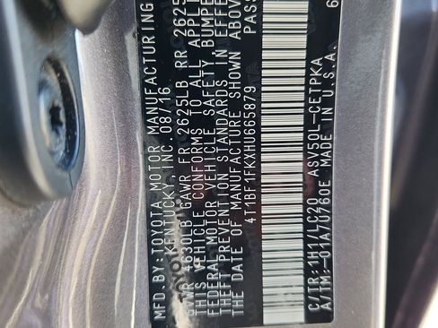 Used 2017 Toyota Camry LE image 20