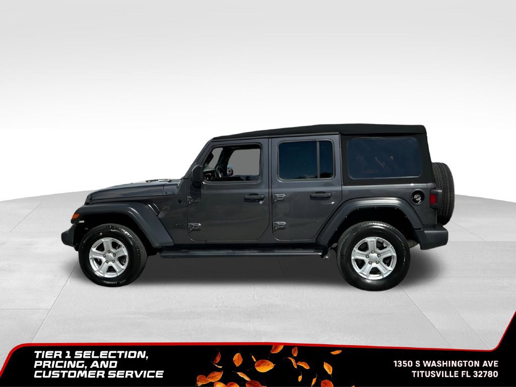 Used 2021 Jeep Wrangler Unlimited Sport AWD/4WD image 3