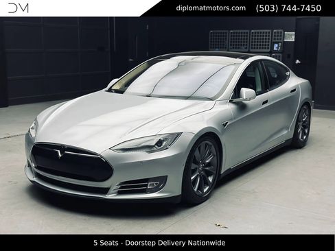 Used 2014 Tesla Model S P85D AWD/4WD image 1