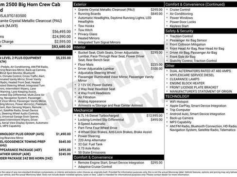 New 2026 RAM 2500 Big Horn image 6