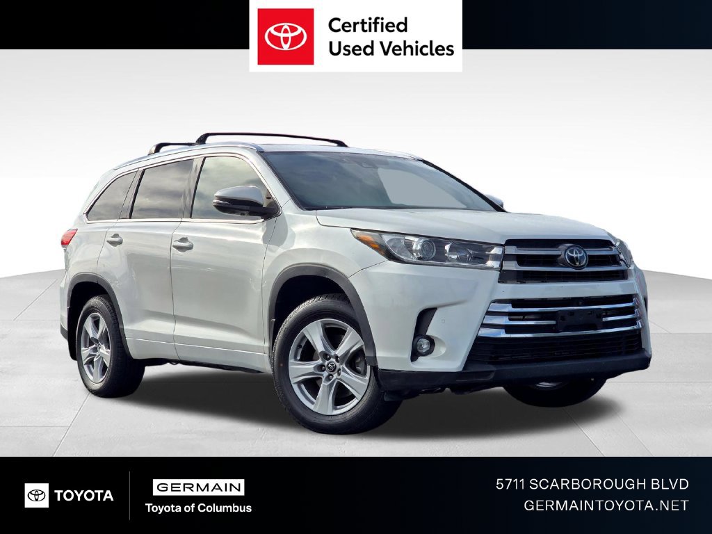 Certified 2019 Toyota Highlander Limited Platinum AWD/4WD image 1