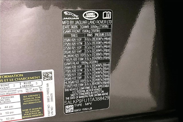 New 2026 Land Rover Range Rover SE AWD/4WD image 11