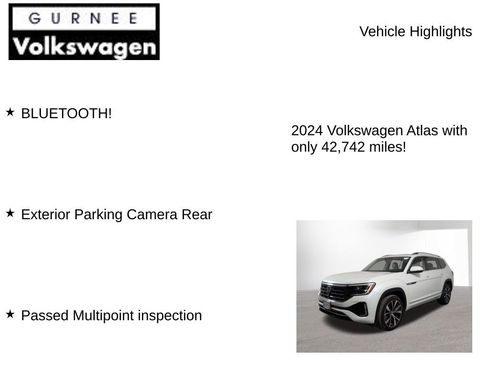 Used 2024 Volkswagen Atlas SEL Premium R-Line image 7