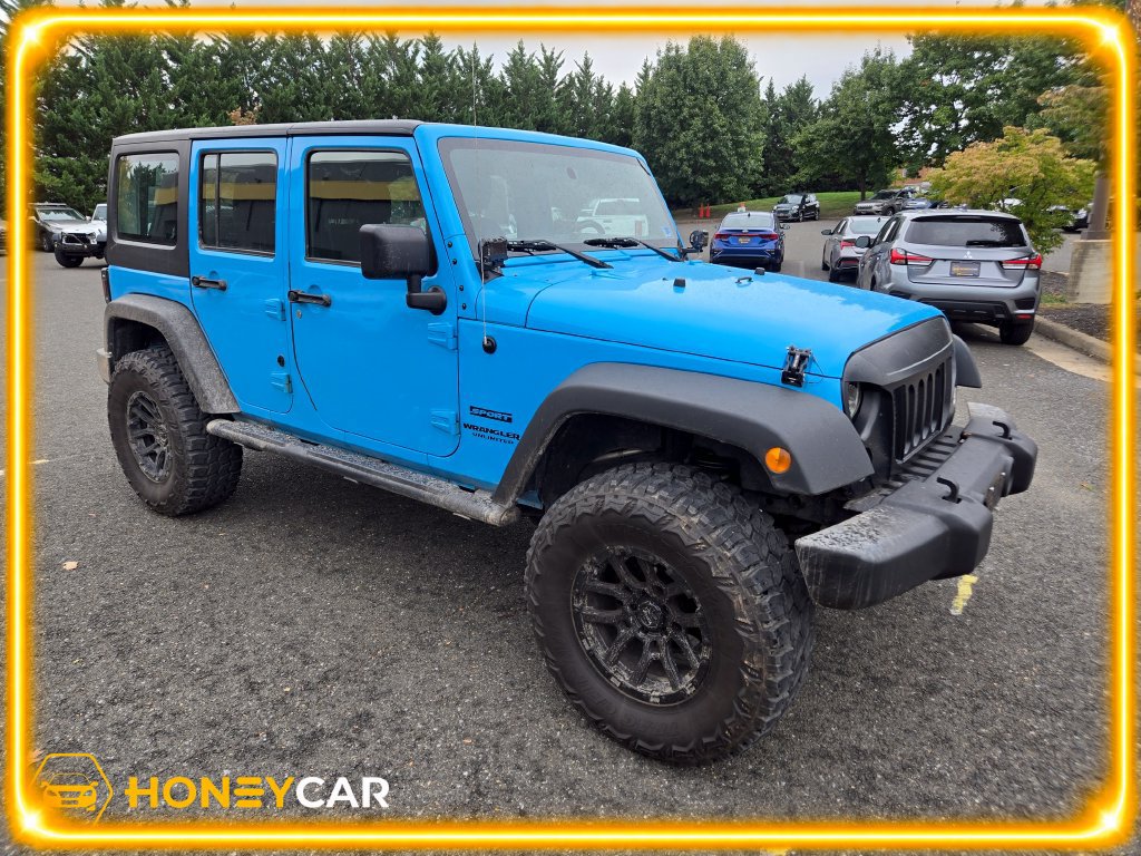 Used 2017 Jeep Wrangler Unlimited Sport w/ Max Tow Package AWD/4WD image 1