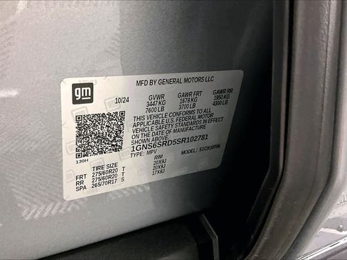 Used 2025 Chevrolet Tahoe Premier w/ Sun And Tow Package AWD/4WD image 34