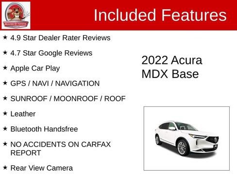 Used 2022 Acura MDX SH-AWD w/ Advance Package image 4