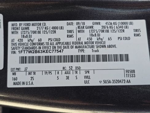 Used 2019 Ford F250 XLT w/ XLT Premium Package AWD/4WD image 31