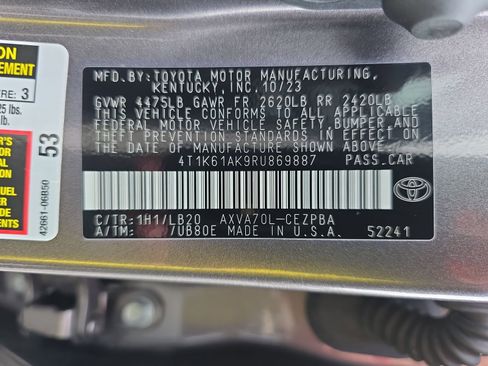 Used 2024 Toyota Camry XSE image 33