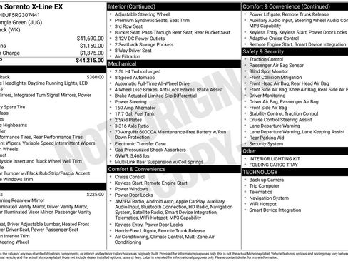 Used 2024 Kia Sorento X-Line EX image 3