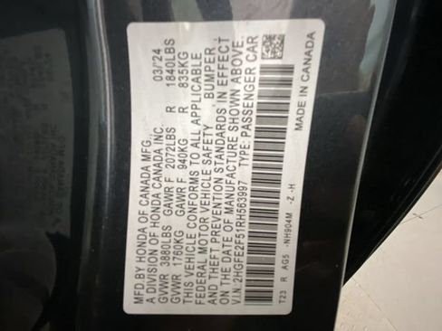 Used 2024 Honda Civic Sport image 26