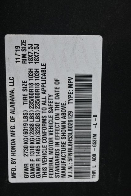 Certified 2020 Honda Odyssey EX image 20