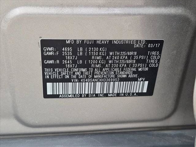 Used 2017 Subaru Outback 2.5i Limited AWD/4WD image 11
