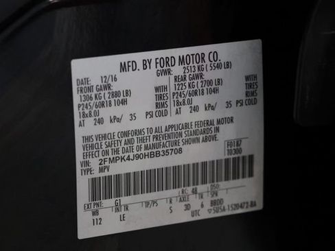Used 2017 Ford Edge SEL w/ Equipment Group 201A AWD/4WD image 41